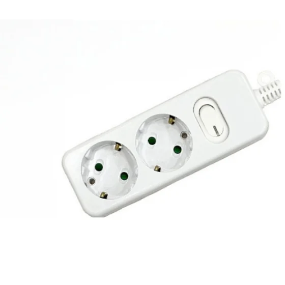 Ổ CẮM 2 LỖ CÓ CÔNG TẮC 10A 250V